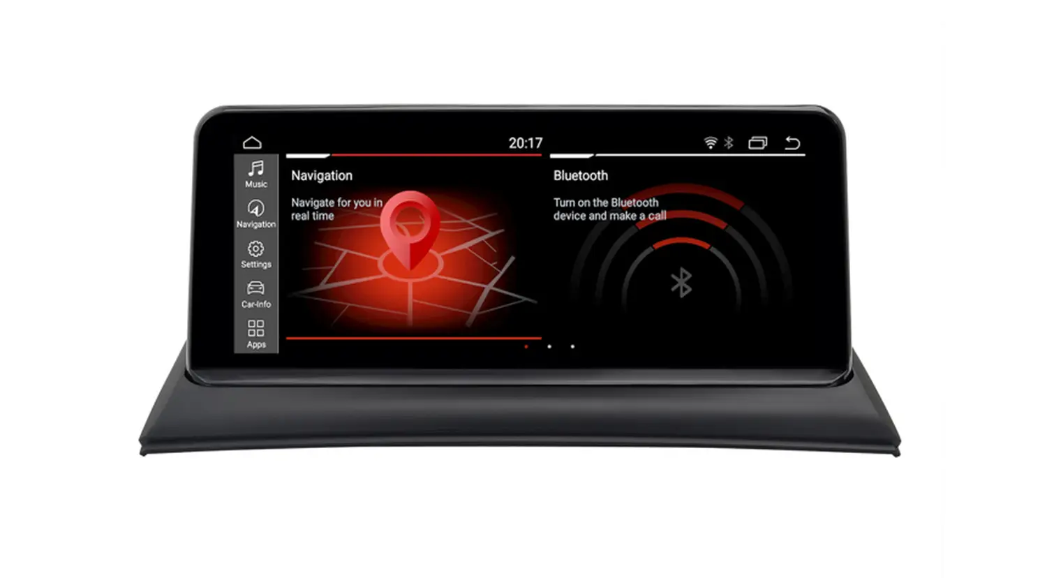 8,8/10,25/12,3 Zoll Qualcomm Snapdragon 625 MSM8953 Android10-Bildschirm für BMW X3 F25 X4 F26 CIC NBT-G3L von Sekos Car Hifi